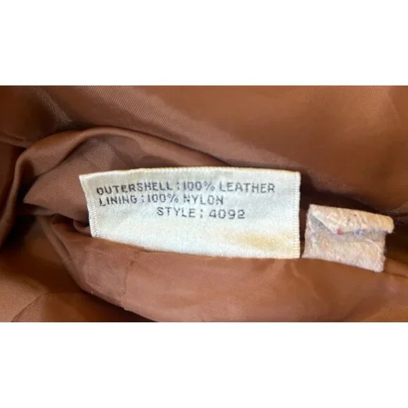 Vintage Brown Suede Womens Blazer Jacket By Bermans Size 14 - Picture 10 of 14